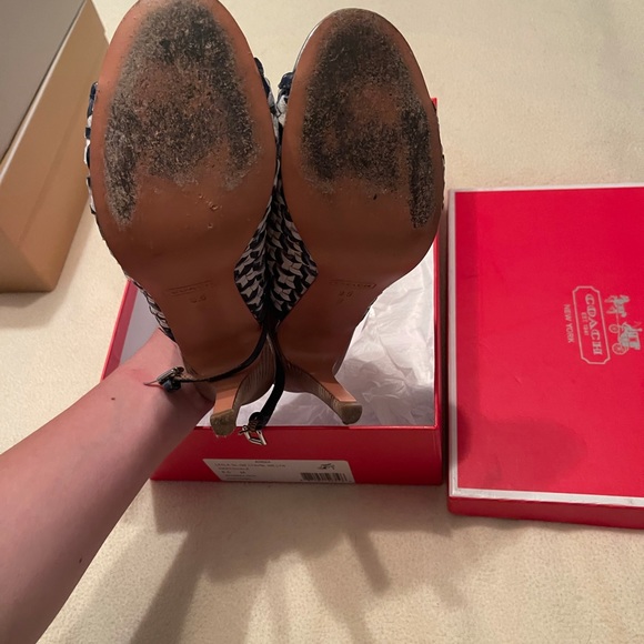 Coach sandals/heels 8.5 - Picture 6 of 7